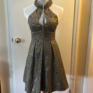 Nanette Lepore cocktail dress and I wore it once to the Grammys.